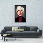 Andy Warhol by Rob Snow (26"H x 18"W x 0.75"D)