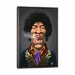 Jimi Hendrix by Rob Snow (26"H x 18"W x 0.75"D)