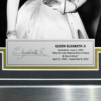 Queen Elizabeth II // "Her Majesty" Collage Ver. 1 // Framed