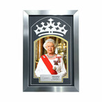 Queen Elizabeth II // "Her Majesty" Collage Ver. 2 // Framed