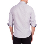 Counting Stars Long Sleeve Button Up Shirt // White (L)