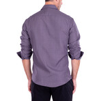 Costa Nova Long Sleeve Button Up Shirt // Black (M)