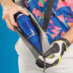 Bogey Barrel™ Golf Bag Drink Sleeve // Herringbone