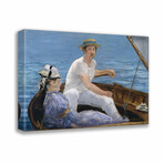 Boating (1874) by Edouard Manet (15"H x 18"W x 2"D)