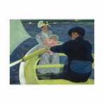 The Boating Party (1893-1894) by Mary Cassatt (15"H x 18"W x 2"D)