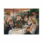Luncheon of the Boating Party by Pierre-Auguste Renoir (15"H x 18"W x 2"D)