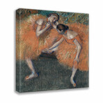 Two Dancers by Edgar Degas (15"H x 15"W x 2"D)