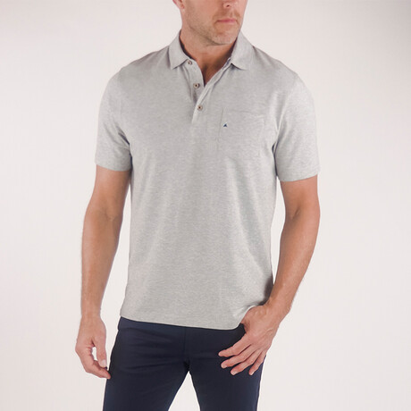 Airotec® Performance Jersey Polo // Heather Gray (XS)