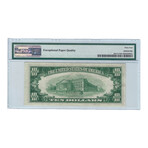 1950-E $10 Small Size  Federal Reserve Star Note Chicago // PMG Certified Choice Uncirculated 64 EPQ