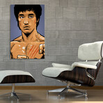 Bruce Lee (8"H x 12"W x 0.75"D)