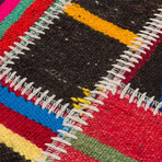 Patchwork Hand Woven Anatolian Kilim Rug // Multicolor // 4' x 6'