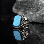 Turquoise Ring // Turquoise + Silver (5.5)