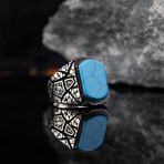 Turquoise Ring // Turquoise + Silver (6.5)