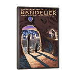 Bandelier National Monument (Twilight View) by Lantern Press (26"H x 18"W x 0.75"D)