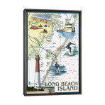 Long Beach Island by Lantern Press (26"H x 18"W x 0.75"D)
