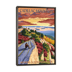 Acadia National Park (Cadillac Mountain) by Lantern Press (26"H x 18"W x 0.75"D)