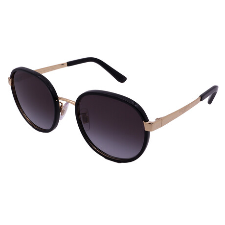 Dolce & Gabbana // Unisex DG227J-28G Sunglasses // Black Gold + Dark Gray