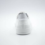 Logo Stripe Sneakers // White (US: 9)