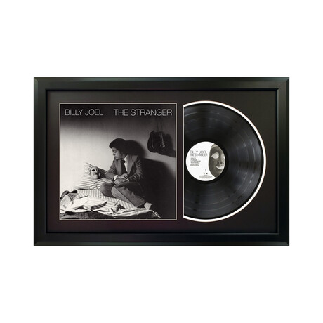 Billy Joel "The Stranger" Framed Record (White Mat)
