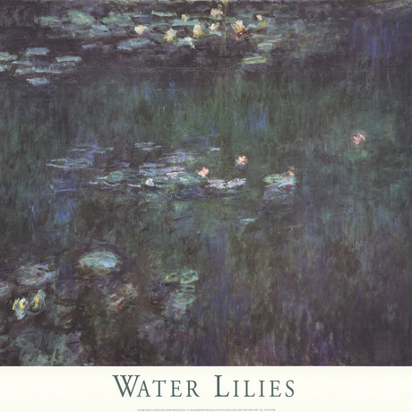 Claude Monet // Waterlilies: Green Reflections II // 1998 Offset Lithograph