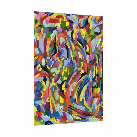 Rules of the Rainbow I // Frameless Free Floating Reverse Printed Tempered Art Glass Wall Art (Rules of the Rainbow I)