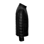 Harry Leather Jacket // Black (3XL)