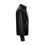 Keith Leather Jacket // Black (L)