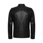 Gabriel Leather Jacket // Black (3XL)
