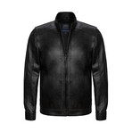 Keith Leather Jacket // Black (3XL)