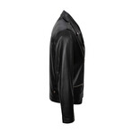 Samson Leather Jacket // Black (XL)