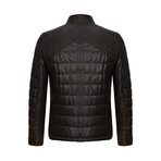 Roman Leather Jacket // Brown (M)