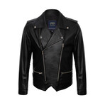 Samson Leather Jacket // Black (3XL)