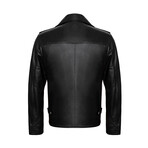 Biker Jacket Style 2 // Black (2XL)