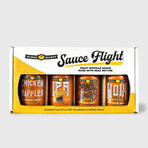Sauce Flight //  Gift Box + Wings 101