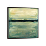 Abstract Lake View II by Hippie Hound Studios (18"H x 18"W x 0.75"D)