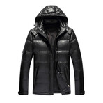 Elias Leather Jacket // Black (L)