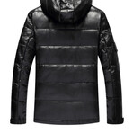 Elias Leather Jacket // Black (5XL)