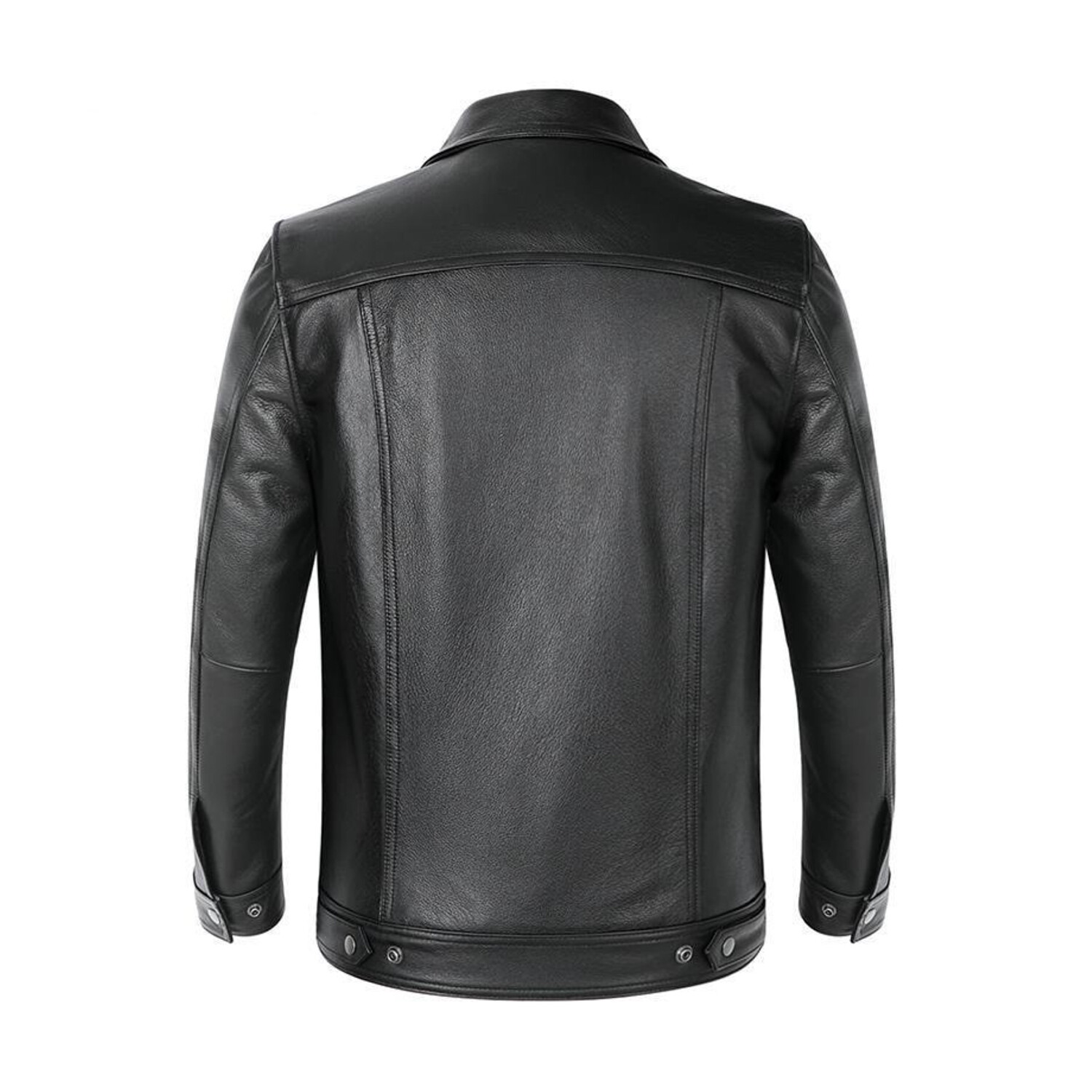 Jacob Leather Jacket // Black (2XL) - Desaro Leather Jackets - Touch of ...