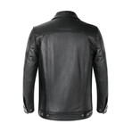 Jacob Leather Jacket // Black (XS)