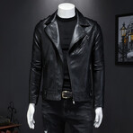 Eric Leather Jacket // Black (2XL)