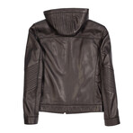 Carter Leather Jacket // Black (XL)