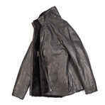Grayson Leather Jacket // Black (XL)