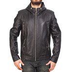 Carter Leather Jacket // Black (XS)