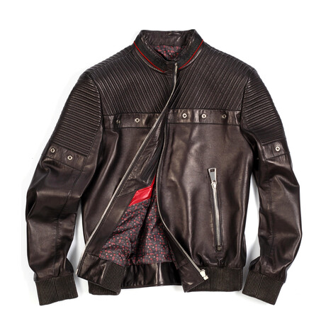 Gabriel Leather Jacket // Black (XS)