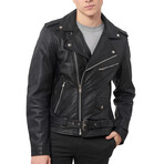 Ryan Leather Jacket // Black (3XL)