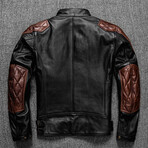Daniel Leather Jacket // Black (2XL)