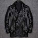 Dylan Leather Jacket // Black (XL)
