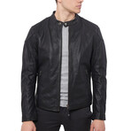 James Leather Jacket // Black (4XL)