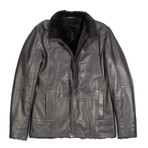Grayson Leather Jacket // Black (3XL)