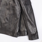 Hudson Leather Jacket // Black (XS)